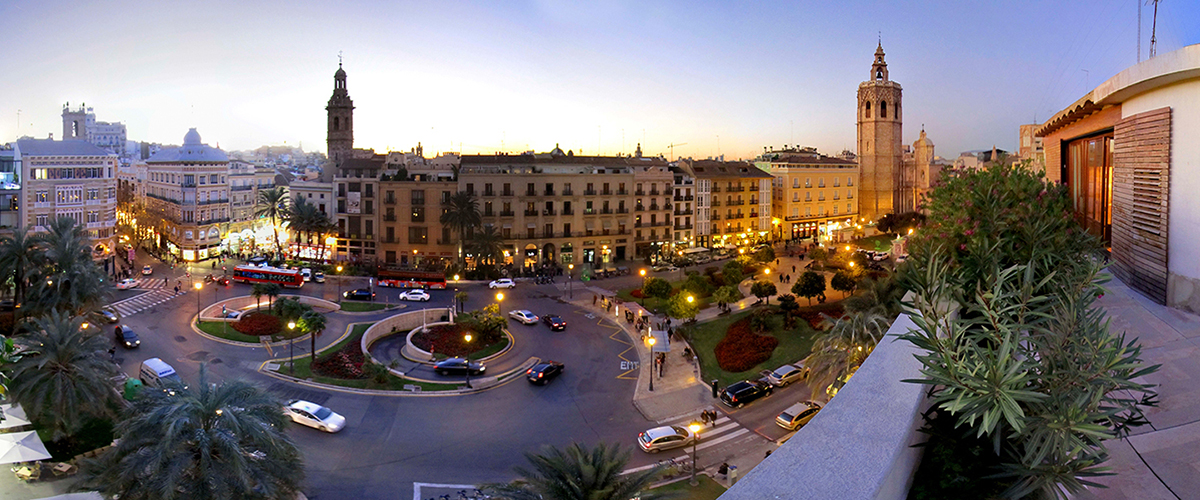 Valencia’s historical centre, Spain