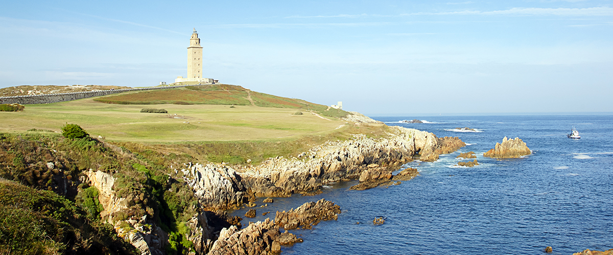 Tower of Hercules in A Coruña, Spain